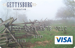 Gettysburg Foundation Visa Card