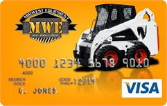 MWE Sales Visa Credit Card